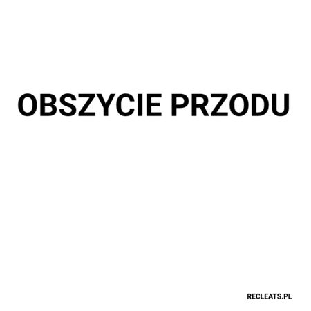 Obszycie przodu butów