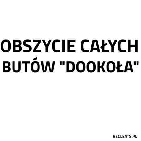 Obszycie całych butów 